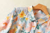 Pure Cotton Light Pink Floral Shirt for Women