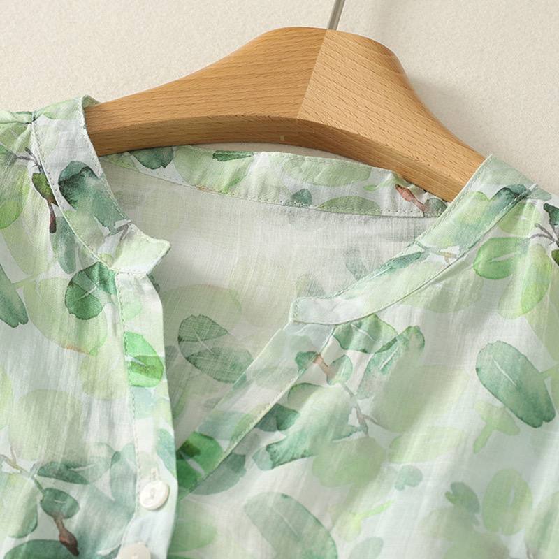 Pure Cotton Printed Half Sleeve Casual Shirt