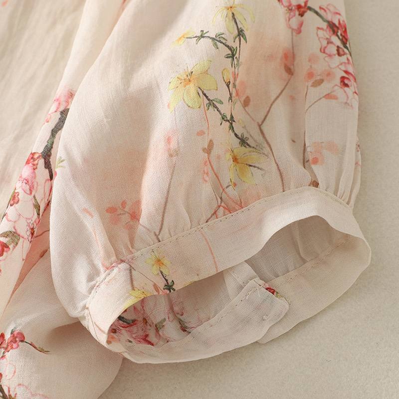 Pure Cotton Printed Half Sleeve Casual Shirt