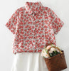 Floral Shirt in 100% Cotton Comfortable & Stylish