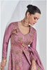 Partywear Viscose Silk Embroidery Lehenga Gown Suit