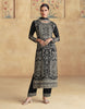 Black Coluer Partywear Embroidery Salwar Kameeez Suit