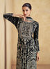 Black Coluer Partywear Embroidery Salwar Kameeez Suit