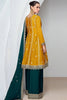 Yellow Color Readymade Indian Partywear Salwar Plazzo Suit