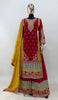 Beautiful Patywear Designer Embroidery Work Salwar Palazzo Suit