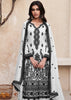 Black And White Chikankari Kurta With Palazzo Salwar Suit Set