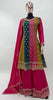 Pink colure Chinon Embroidery Palazzo Suit Dress